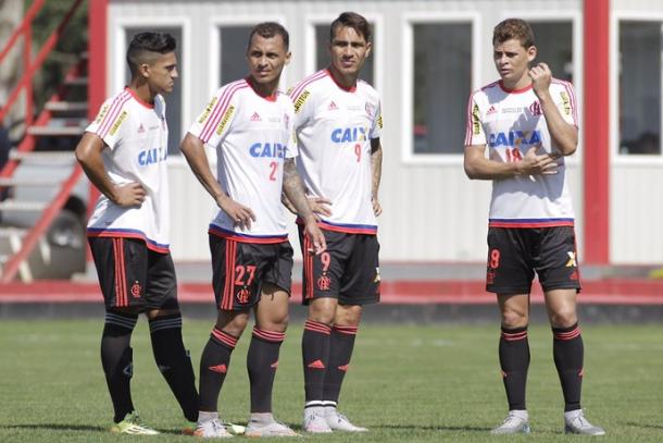 Alan chegou a treinar com os profissionais no ano passado | Foto: Gilvan de Souza/Fla Imagem
