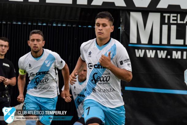 Franco Sosa tiene dos goles en su cuenta personal este Torneo con la Reserva | Foto: Prensa Temperley