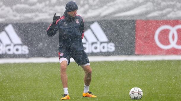 Thomas Müller espera seguir anotando ante la Juventus. // (Foto de es.uefa.com)