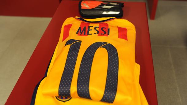 La divisa di Messi - Fonte: Uefa.com