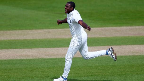 Keith Barker's five-for has put Warwickshire in command (Photo: Getty Images)