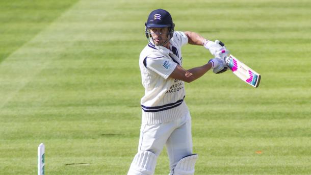 Compton was out for a first-ball duck | Photo: Getty Images