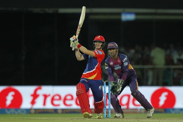 Sam Billings can't control his switch hit (photo: Getty Images)