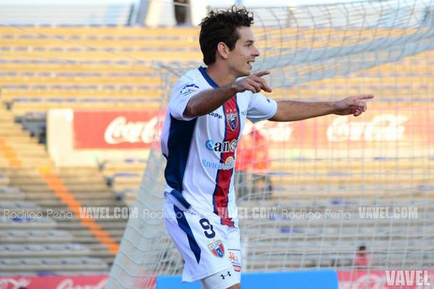 Enzo Prono en festejo de gol. Foto: Rodrigo Peña VAVEL