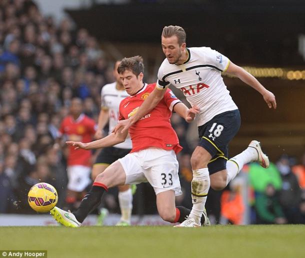 Above: Paddy McNair in action for Manchester United | Photo: Andy Hooper