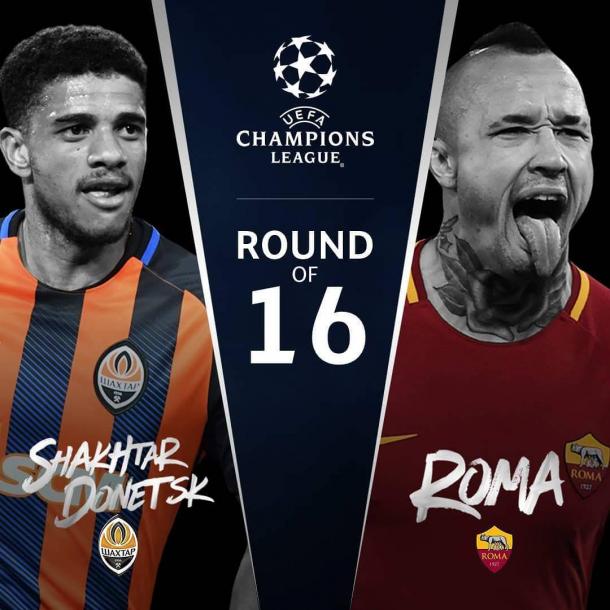 Shajtar-Roma en los octavos de final de la Champions | Foto de la UEFA