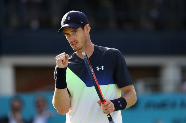 Andy Murray made his return last week at Queen's (pictured) and will look to build momentum this week in Eastbourne. Photo: Matthew Stockman/Getty Images