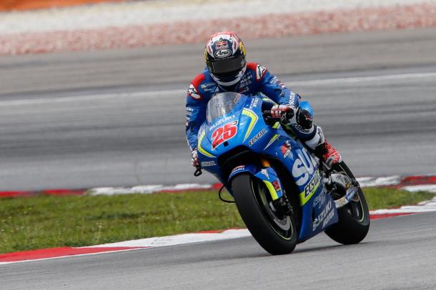 Vinales aboard his Suzuki - www.motogp.com