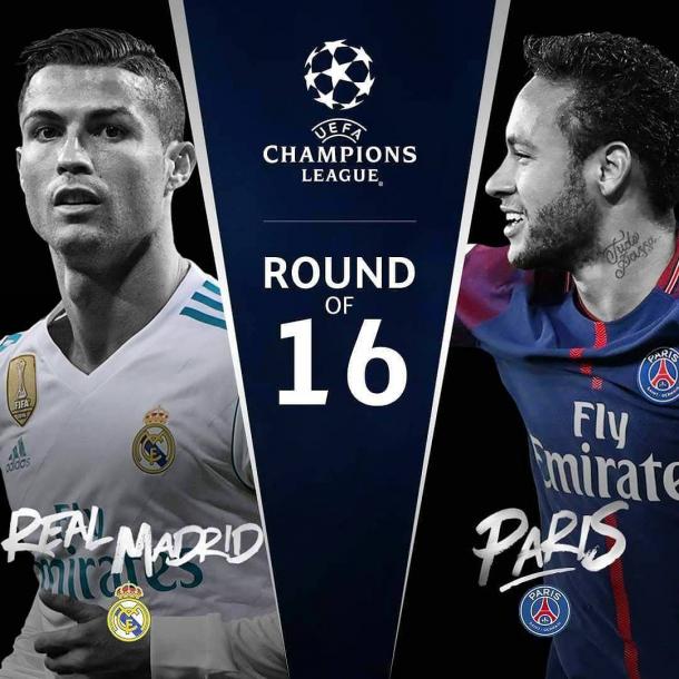 Madrid-PSG en los octavos de final de la Champions | Foto de la UEFA