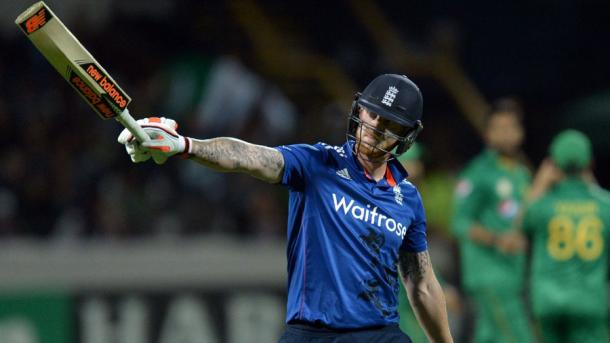 Stokes celebrating getting to his fourth half-century in ODIs | Photo: Getty