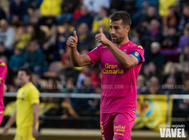 David García, autor del gol de Las Palmas ante el Villarreal de la temporada 2015/16 | Foto: María José Segovia (VAVEL.com)
