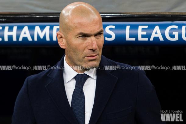 Zidane en un partido de Champions | FOTO: VAVEL