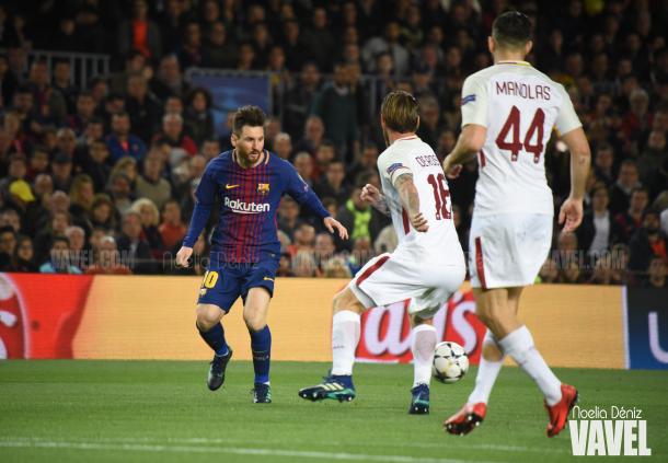 Messi encara a De Rossi | Foto: Noelia Déniz, VAVEL