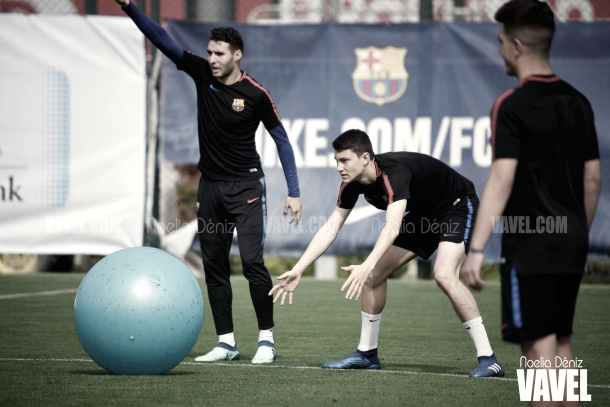 Con ganas de que ruede el balón en el Miniestadi | Foto de Noelia Déniz, VAVEL