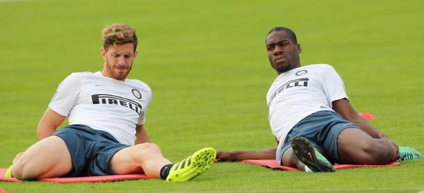 Ansaldi e Kondogbia - Foto: Inter.it 