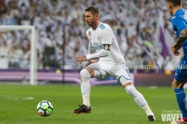 Sergio Ramos durante un partido | Foto: Daniel Nieto (VAVEL)