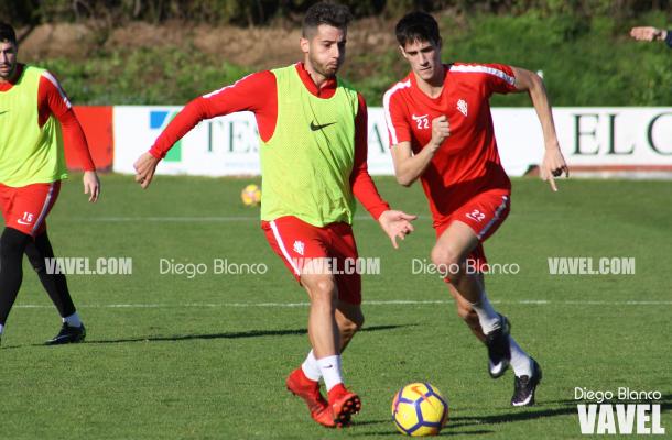 Jony regresó al Sporting en calidad de cedido // Imagen: Diego Blanco - VAVEL