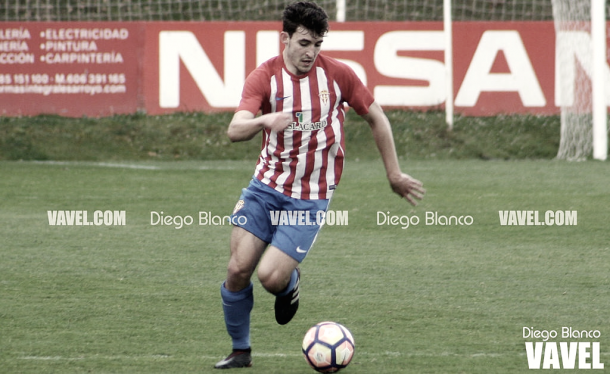 Iván Elena, máximo artillero del Sporting de Gijón en la División de Honor Grupo 1 | Foto del Real Sporting de Gijón