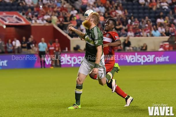 Borchers has become an integral part of the Timbers back line. (Photo credit: Dean Reid/VAVEL USA)
