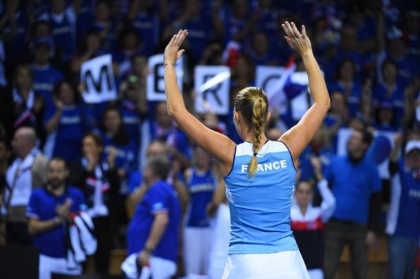 Mladenovic must step up for France | Photo: Corinne Dubreui/FFT