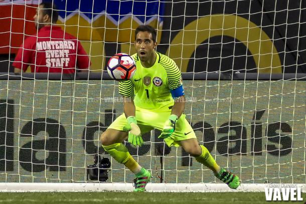 Claudio Bravo made his coach proud on Wednesday. | Photo: Gary Duncan/VAVEL USA