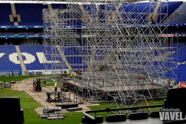Concierto celebrado en el RCDE Stadium | Foto: VAVEL.