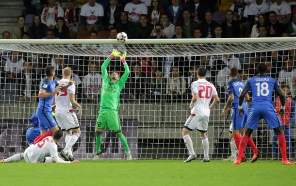 Bielorussia - Francia 0-0 | Fonte immagine: steemit.com