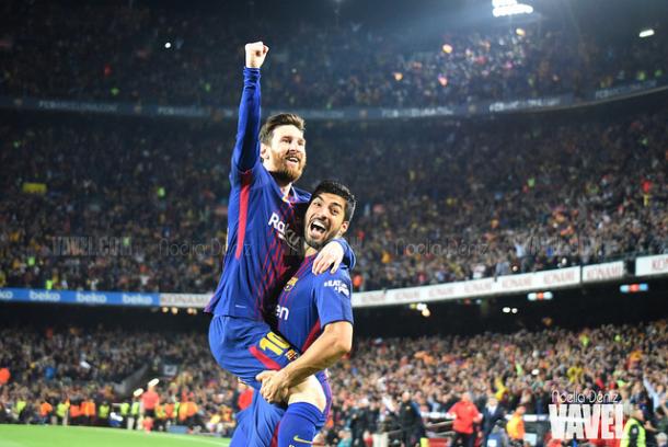 Luis Suárez y Leo Messi fueron claves para la consecución del título de Liga | Foto: Noelia Déniz (VAVEL.com)