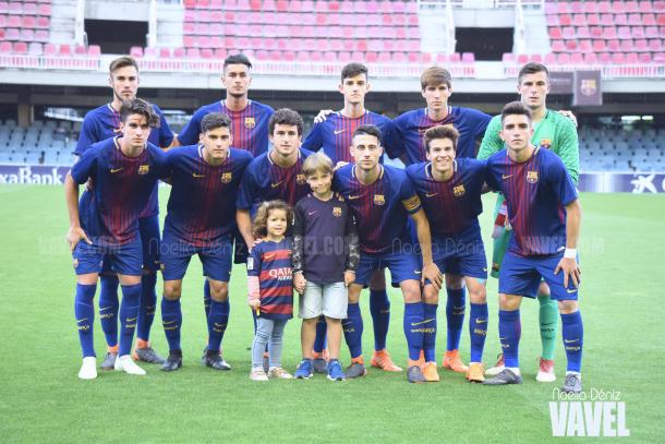 Once inicial del Juvenil A del Fútbol Club Barcelona | Foto de Noelia Déniz, VAVEL