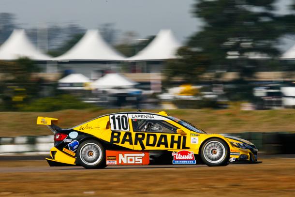 Felipe Lapenna larga em 25º. (Foto: Vanderley Soares)