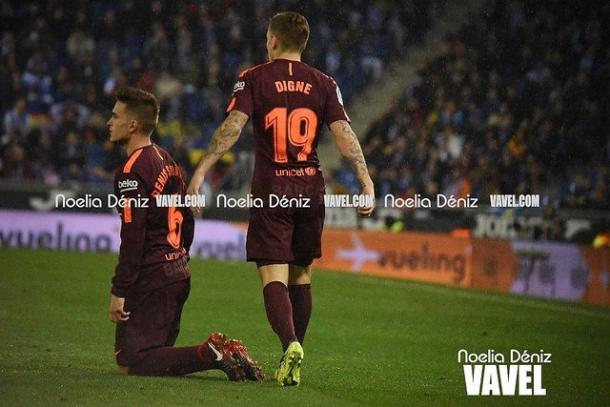 Denis Suárez, jugador del Barcelona, lesionado | Foto: Noelia Déniz - VAVEL