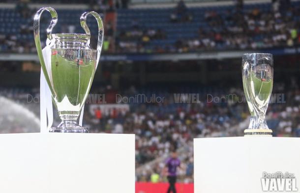 La Champions League y la Supercopa de Europa sobre el césped del Santiago Bernabéu