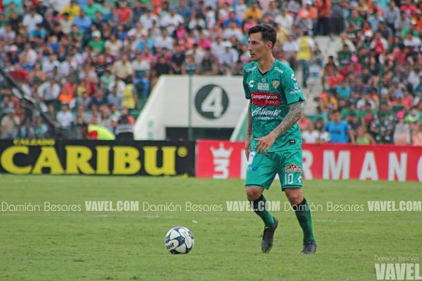 Jonathan Fabbro en el partido ante Veracruz | Foto: Damián Besares VAVEL