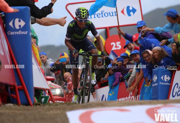 Quintana lo intenta pero no puede con Froome / Fuente: Vavel Ciclismo.