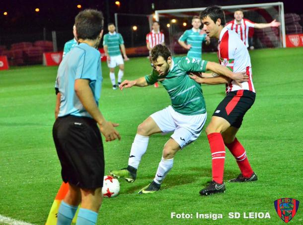 Bilbao Athletic - Leioa, en Sarriena (fuente Insiga SD Leioa)