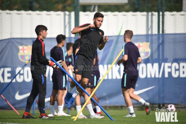 Nils Mortimer en el entrenamiento | Foto de Noelia Déniz, VAVEL