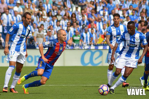 Butarque albergó un duelo histórico contra el Barça | Foto: Gema Gil - VAVEL.com