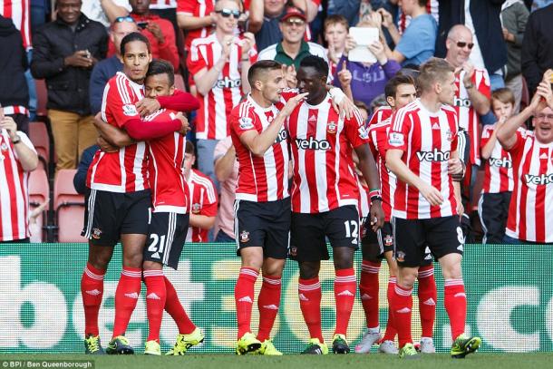 Southampton won the reverse of this fixture 3-1 at the back end of last year. | Photo: BPI
