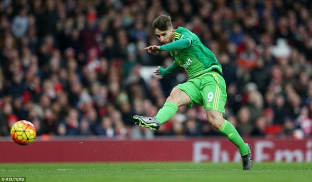 Fabio Borini could not take a huge early chance on a day to forget for him. (Photo: Reuters)