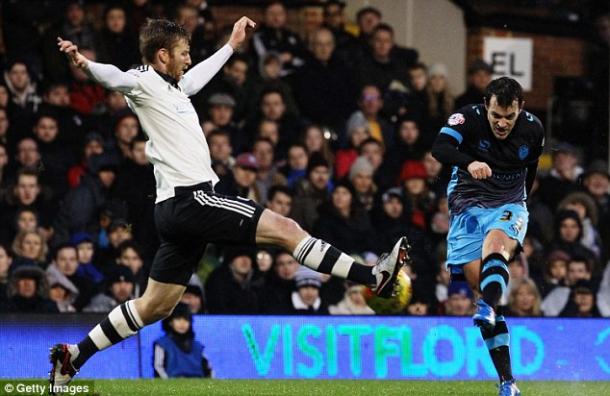 Wallace anotó el gol de la victoria la semana pasada ante el Fulham.     Foto: Getty Images via Daily Mail
