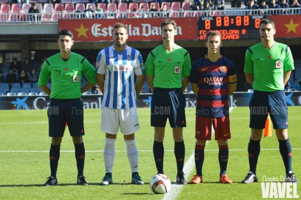 Grimaldo, en su época con el filial azulgrana | Foto: Noelia Déniz - VAVEL
