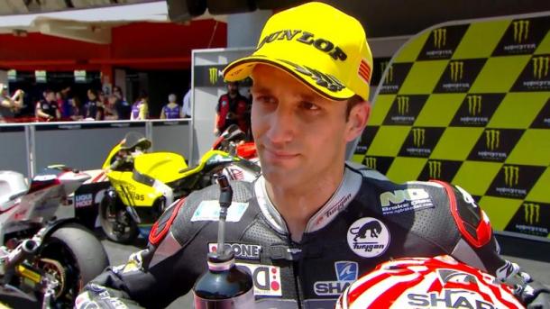 Johann Zarco emotional in interview after dedicating his race win to late Luis Salom - www.motogp.com