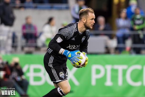 Frei was pretty much untroubled all evening (Photo: Brandon Farris: Vavel)