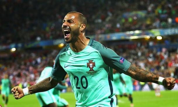 Quaresma celebrating his late winner against Croatia | Photo: Getty