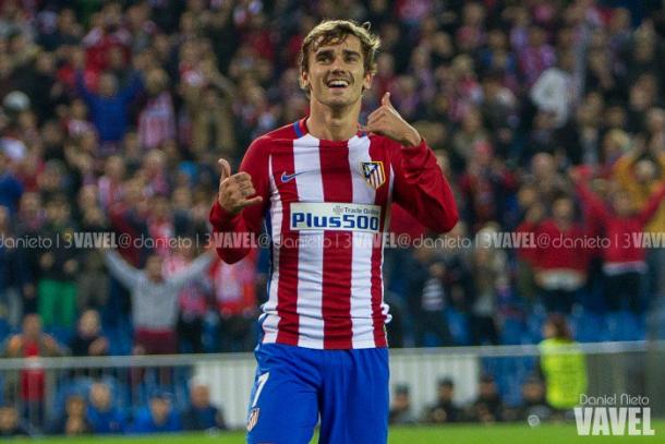 Celebración de Griezmann | VAVEL