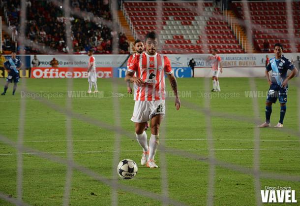 Puch, momentos antes de anotar su último gol | Foto: Diego Topete