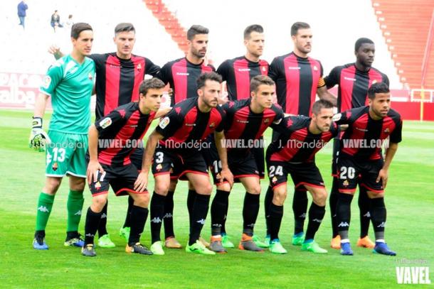 El once titular del CF Reus ante el Albacete Balompié | Foto: J. Mondéjar (Vavel)