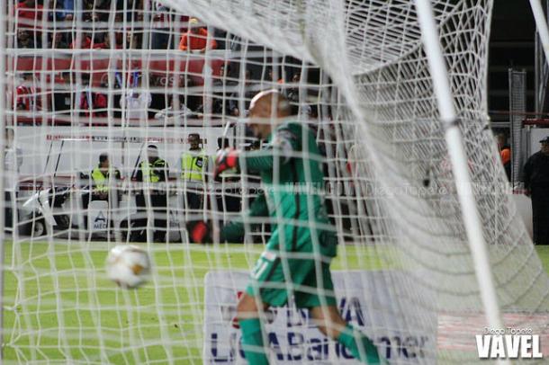 ¿El Necaxa apelará a otro error del 'Conejo'? | Foto: Diego Topete