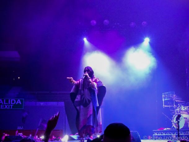 Jared Leto en el concierto del 12 de abril en Madrid | Foto: Irene Izquierdo