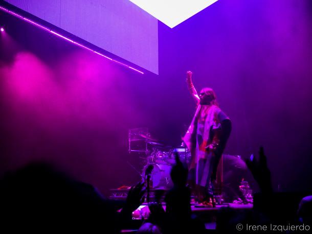 Jared Leto en el concierto del 12 de abril en Madrid | Foto: Irene Izquierdo